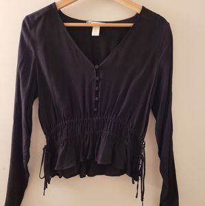 Cinched blouse